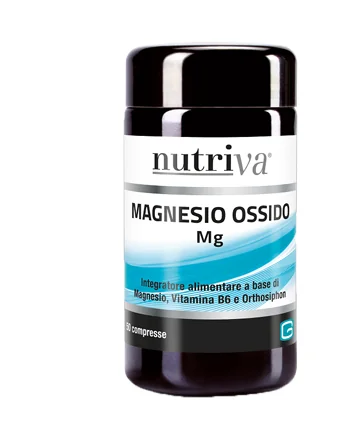 NUTRIVA MAGNESIO OSSIDO INTEGRATORE 50 COMPRESSE