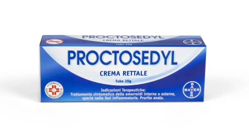 Proctosedyl Crema Rettale 20 g Trattamento Emorroidi Con Idrocortisone