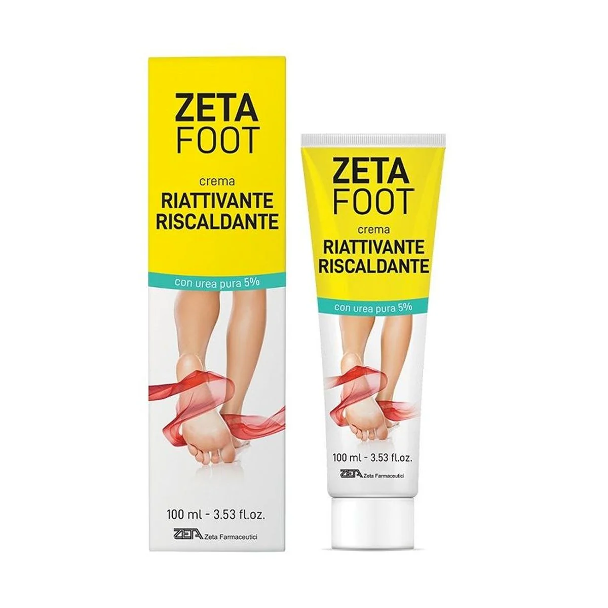 ZETAFOOT CREMA RIATTIVA RISCALDANTE 100 ML