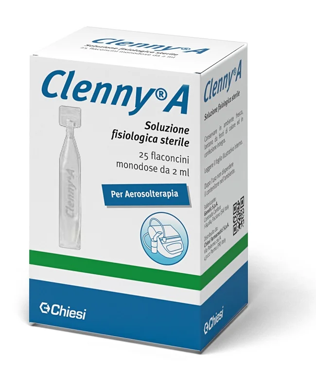 CLENNY A SOLUZIONE FISIOLOGICA 25 FLACONCINI MONODOSE