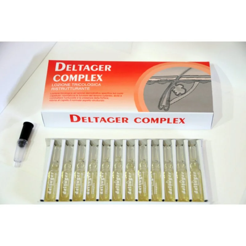 DELTAGER COMPLEX LOZIONE CAPELLI 24 FIALE