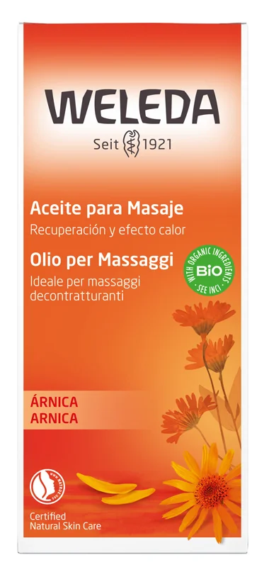 WELEDA ARNICA OLIO PER MASSAGGIO CORPO 200 ML