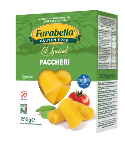 FARABELLA SENZA GLUTINE PASTA PACCHERI 250 G