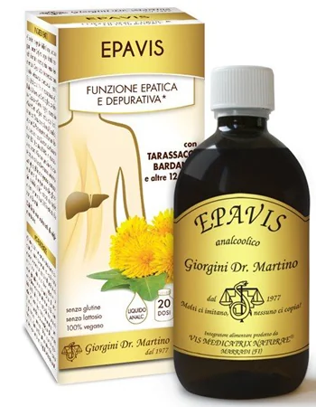 DR. GIORGINI EPAVIS LIQUIDO ANALCOOLICO INTEGRATORE EPATICO 500 ML