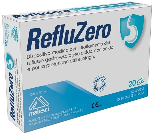 REFLUZERO 20 COMPRESSE