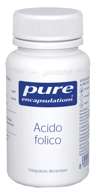 PURE ENCAPSULATION ACIDO FOLICO 30