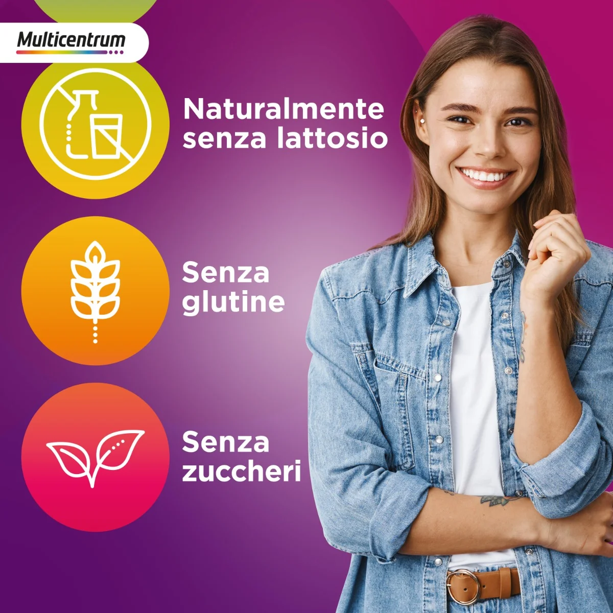 Multicentrum Donna New 30 compresse Integratore Multivitaminico Donna