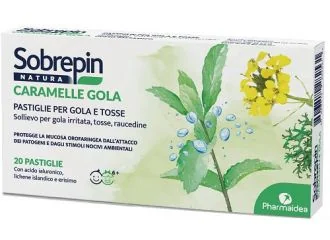 SOBREPIN NATURA GOLA CARAMELLE MENTA