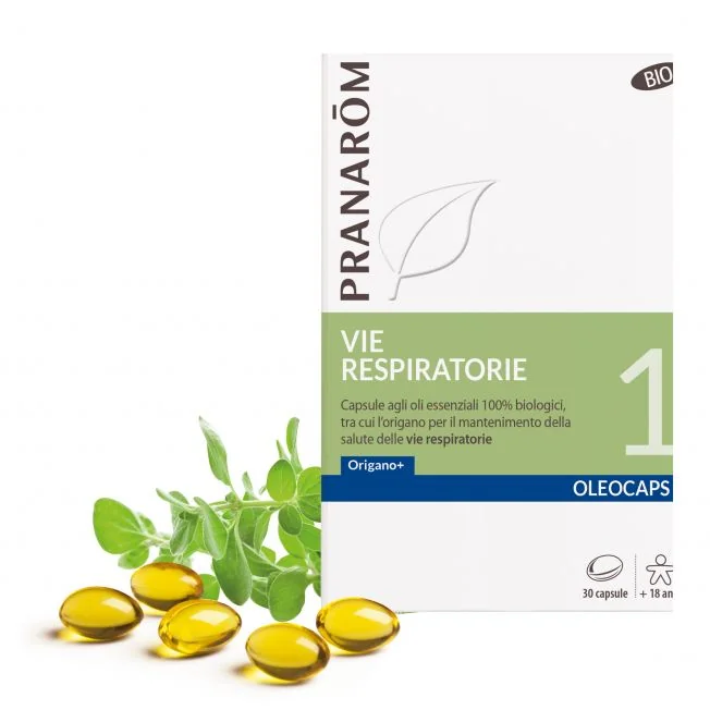 PRANAROM OLEOCAPS 1 VIE RESPIRATORIE 30 CAPSULE