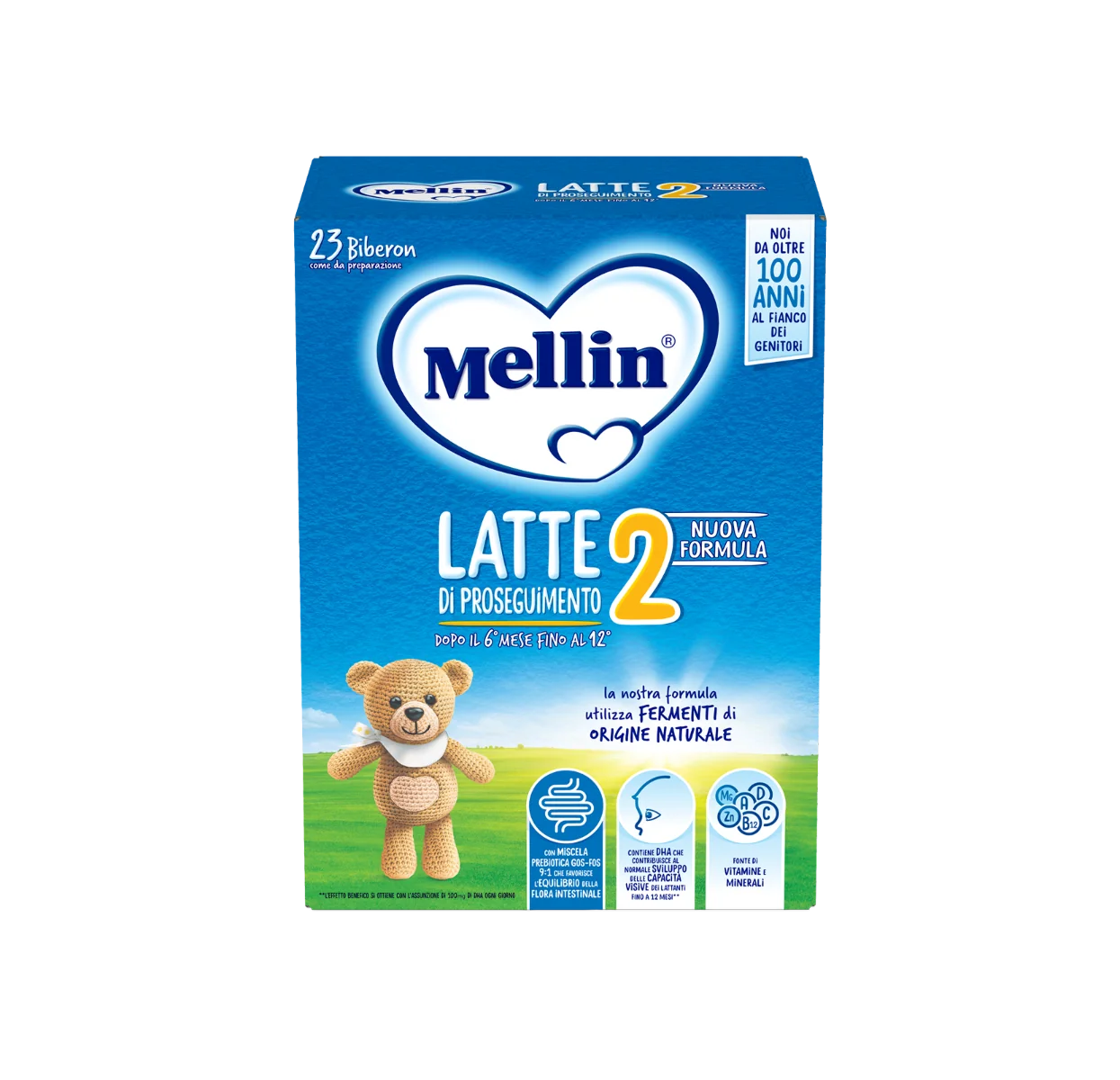 MELLIN 2 LATTE POLVERE 700 G