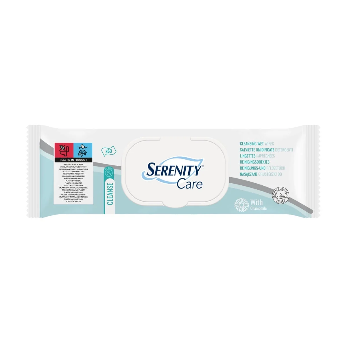 SERENITY SALVIETTE DETERGENTI 63 PEZZI