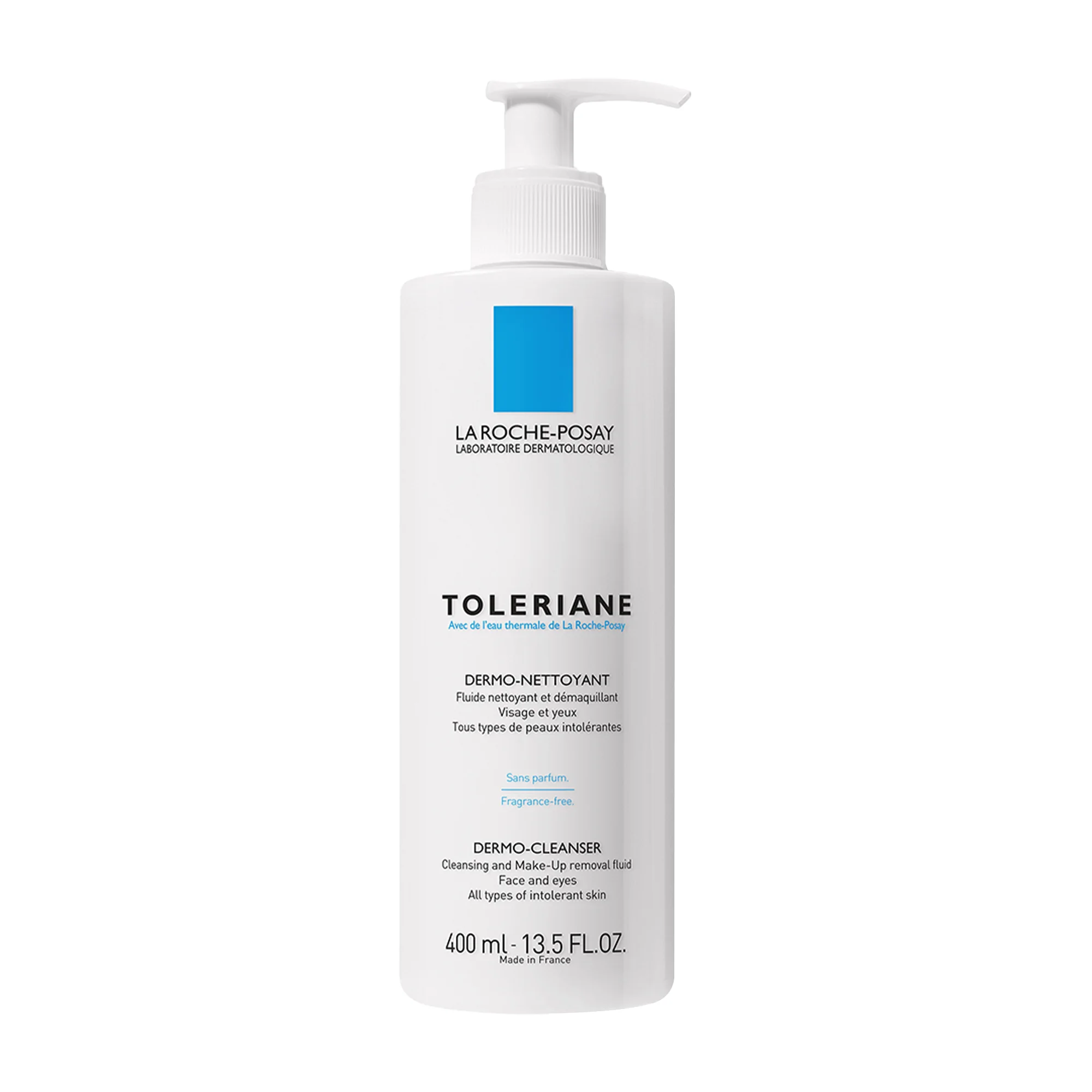 La Roche Posay Toleriane Dermo Detergente 400 ml Struccante Viso Delicato per Pelle Intollerante