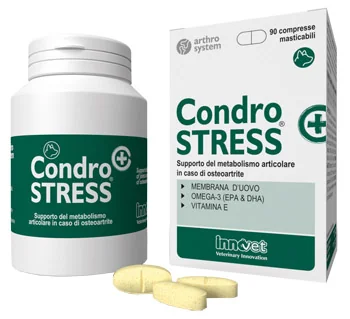 INNOVET CONDROSTRESS+ INTEGRATORE PER OSTEOARTRITE CANI 90 COMPRESSE MASTICABILI