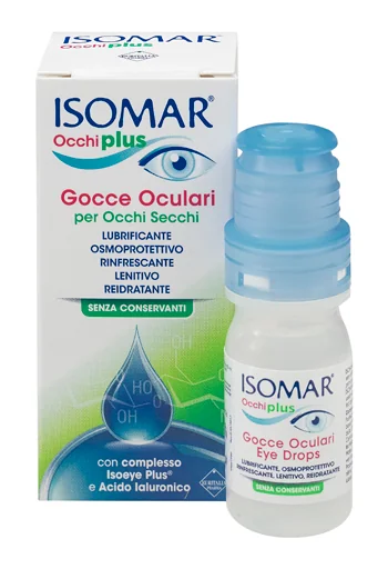 ISOMAR OCCHI PLUS MULTIDOSE GOCCE OCULARI OCCHI SECCHI 10 ML