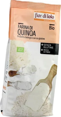 FIOR DI LOTO FARINA DI QUINOA BIO SENZA GLUTINE 375 G