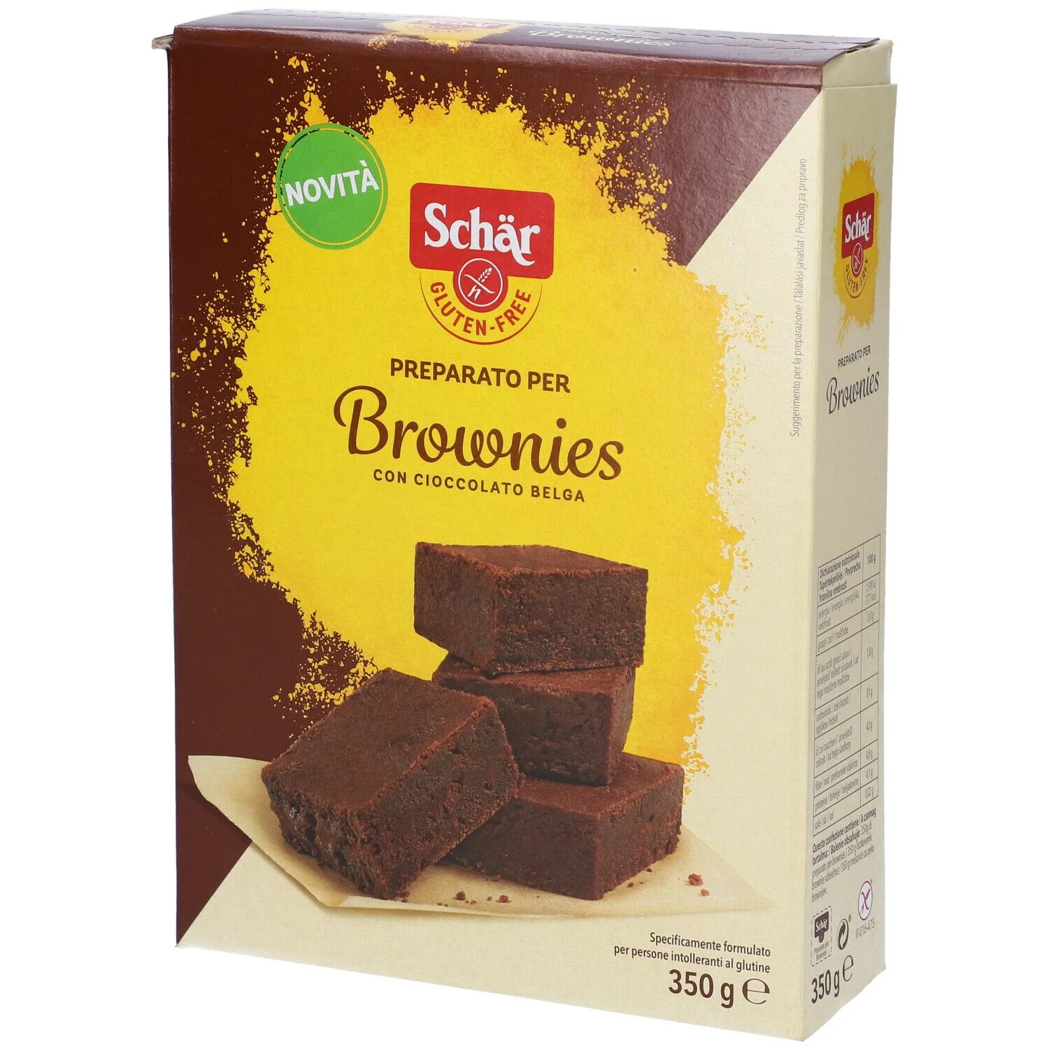 SCHAR PREPARATO PER BROWNIES CON CIOCCOLATO BELGA 350 G