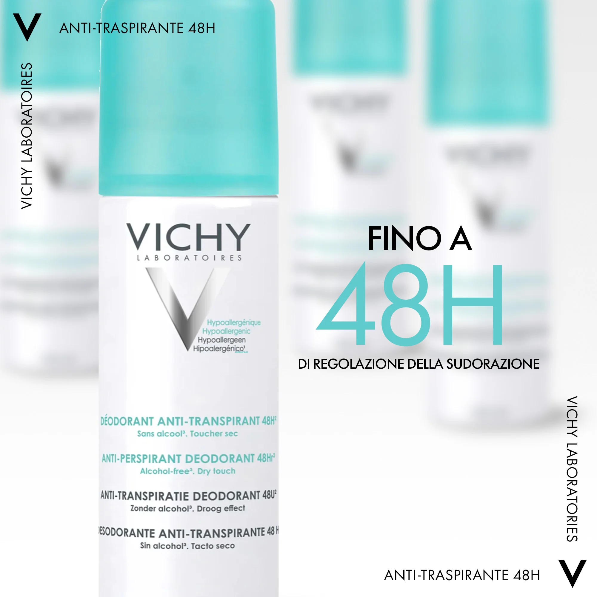 Vichy Deodorante Spray 125 ml Anti-traspirante