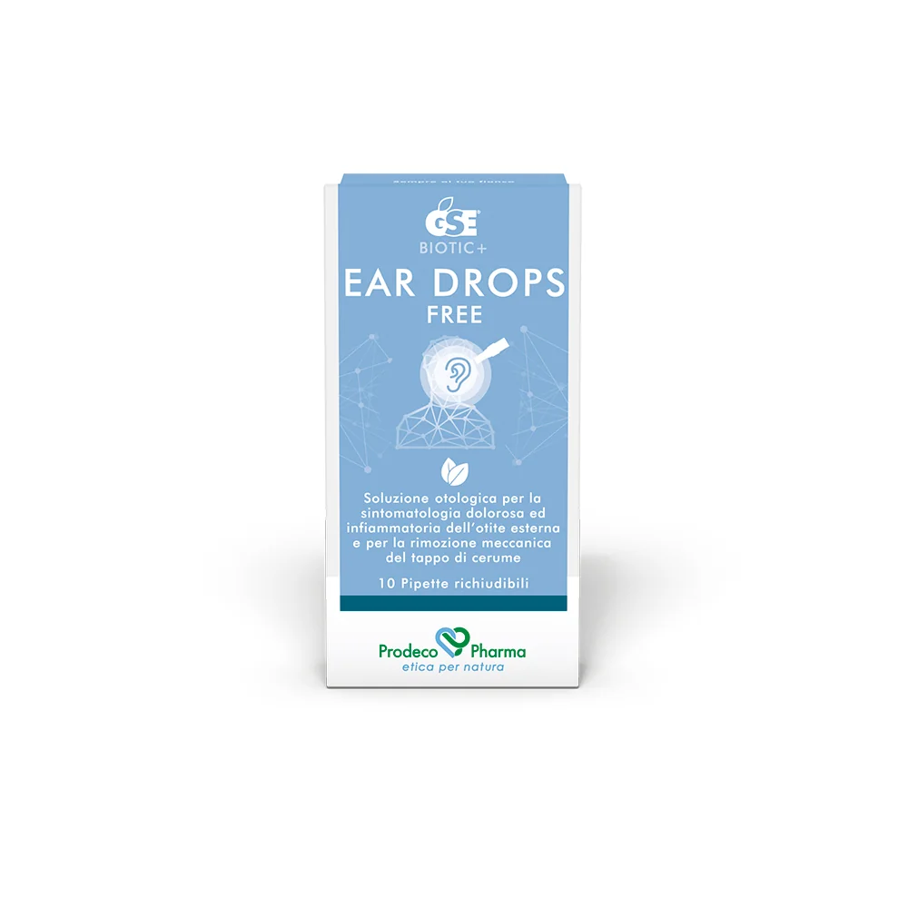 Gse Ear Drops Free 10 fialette da 3ml Soluzione otologica