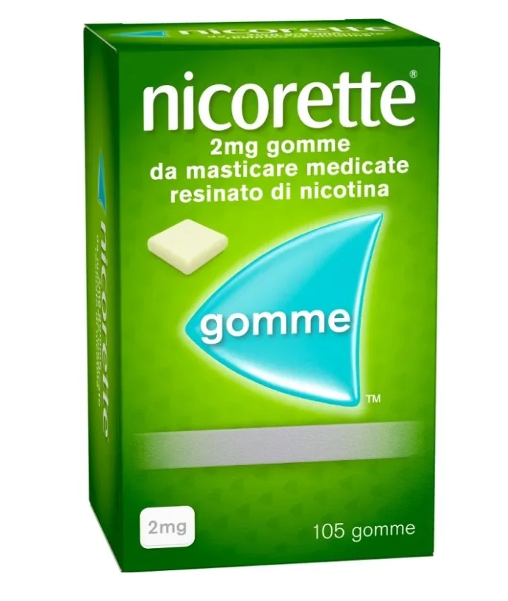 NICORETTE 105 GOMME MASTICABILI PER SMETTERE DI FUMARE