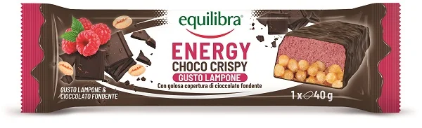 EQUILIBRA ENERGY LAMPONE & CIOCCOLATO FONDENTE 1 PEZZO