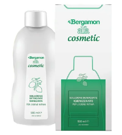 BERGAMON ALFA COSMETIC DETERGENTE INTIMO IGIENIZZANTE 500 ML