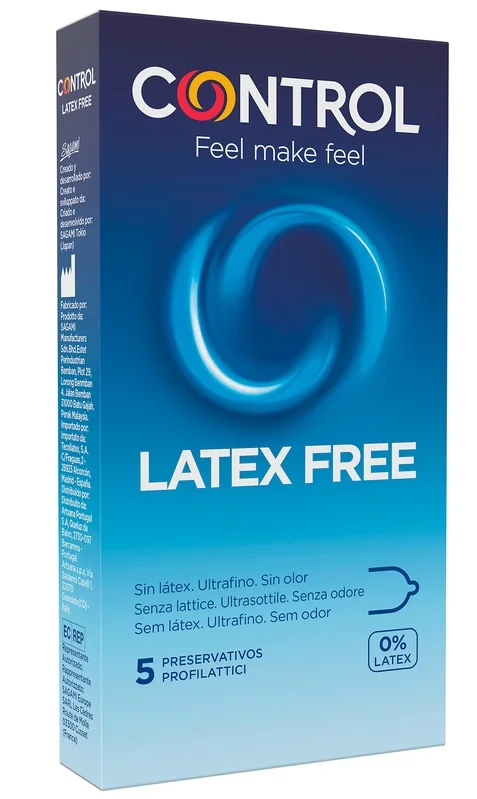 CONTROL LATEX FREE PROFILATTICI 5 PEZZI