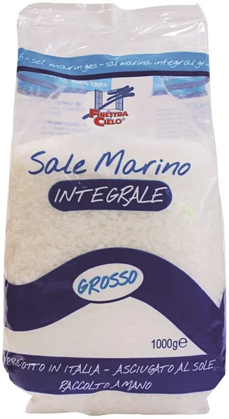 LA FINESTRA SUL CIELO SALE MARINO INTEGRALE GROSSO 1 KG