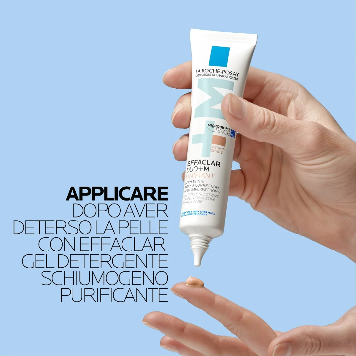 La Roche Posay Effaclar Duo +M Unifiant Medium 40 Ml Trattamento Correttivo Uniformante e Purificante