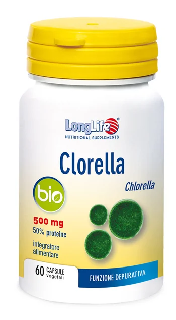 LONGLIFE CLORELLA BIO 60 CAPSULE VEGETALI