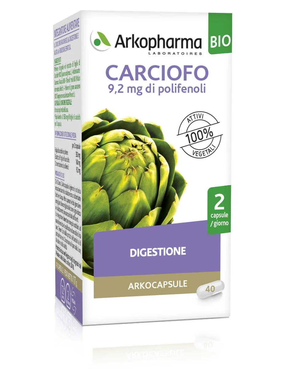 ARKOPHARMA CARCIOFO BIO 40 CAPSULE