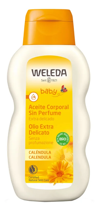 WELEDA BABY CALENDULA OLIO TRATTANTE CORPO SENZA PROFUMO 200 ML