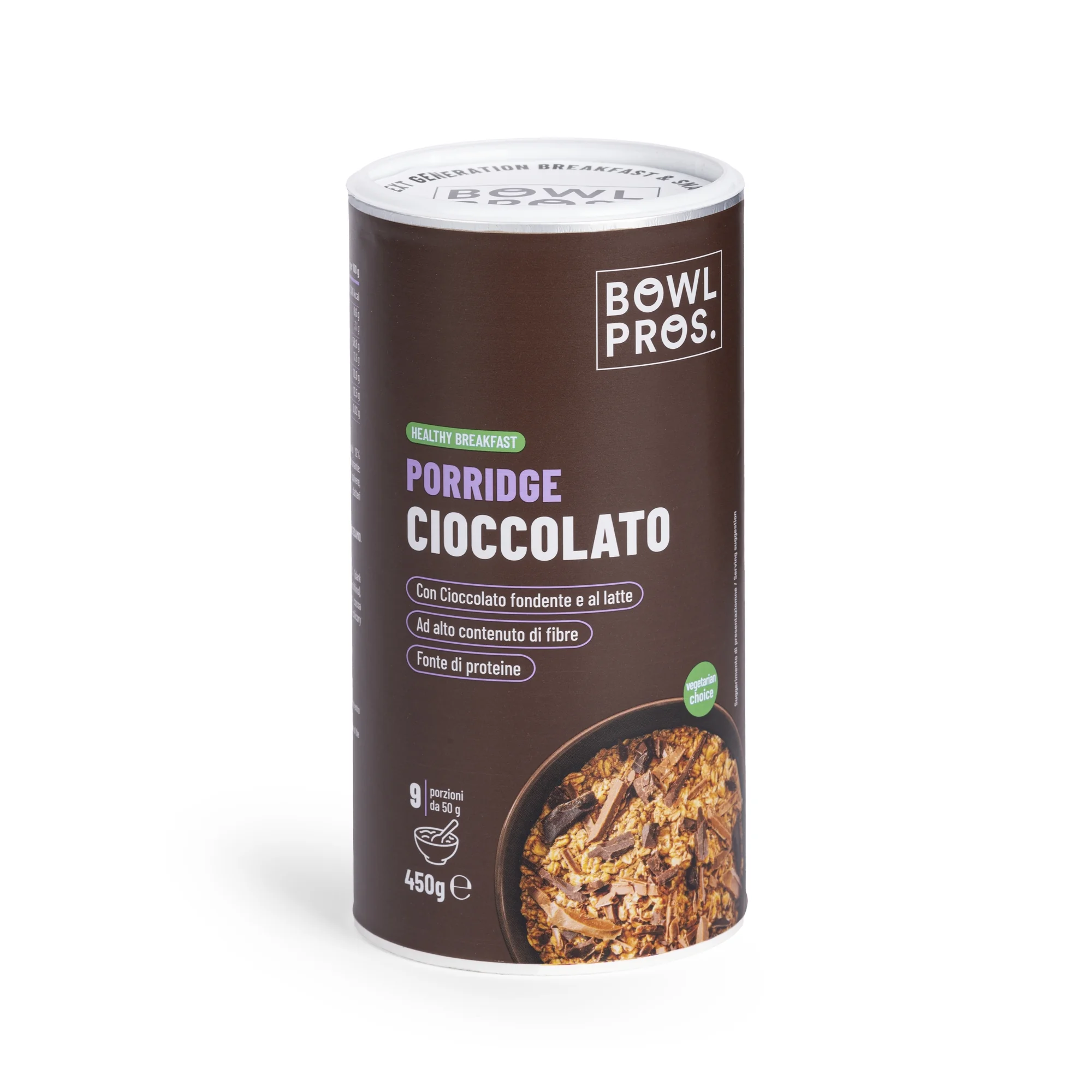 PORRIDGE CIOCCOLATO 450G