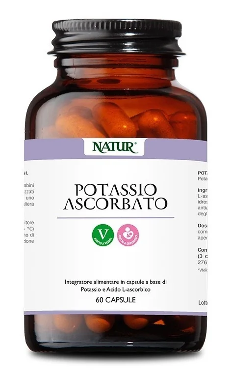 POTASSIO ASCORBATO 60 CAPSULE