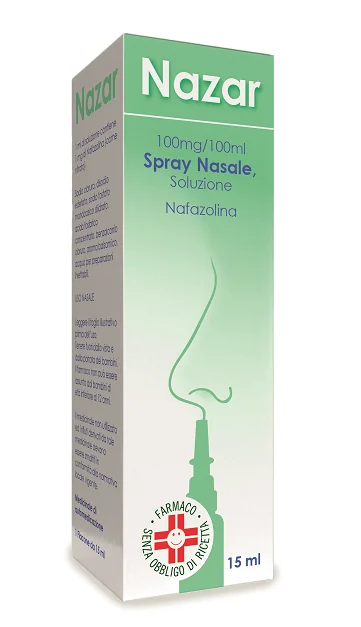 NAZAR SPRAY NASALE 15 ML 100 MG 100