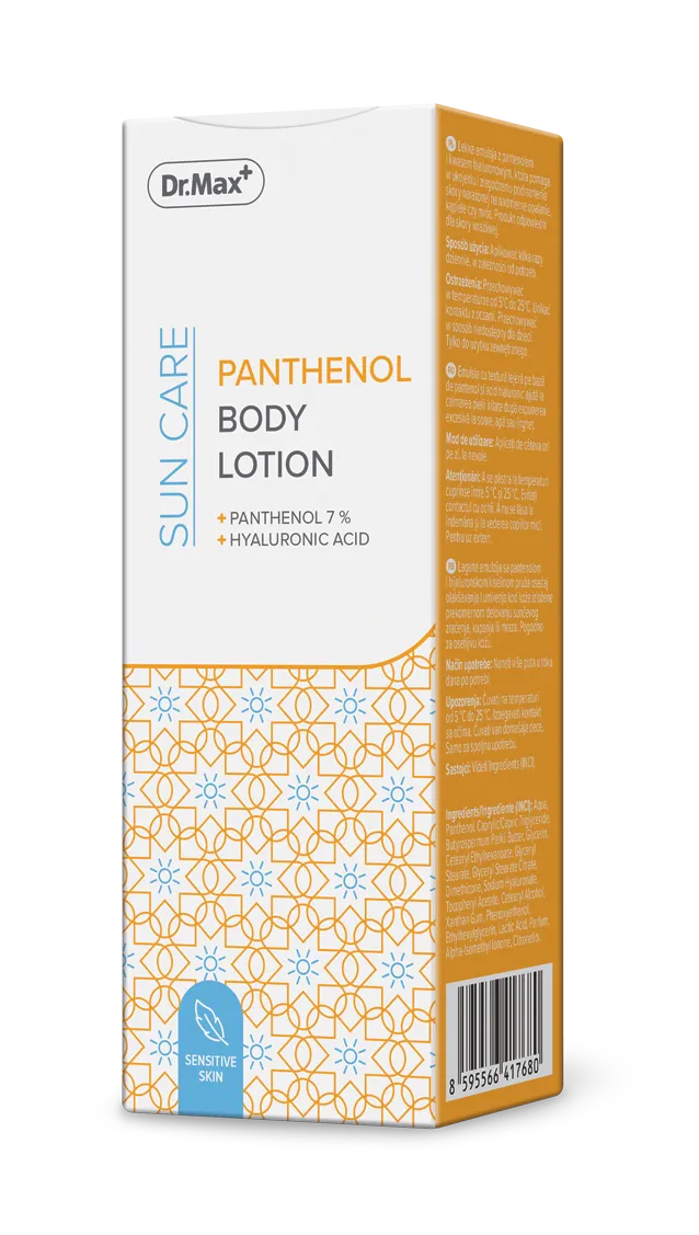 Panthenol Body Lotion 200 ml Idratante e Lenitiva