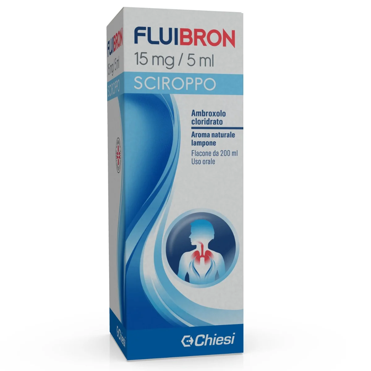 FLUIBRON SCIROPPO TOSSE GRASSA 15 MG/5 ML 200 ML