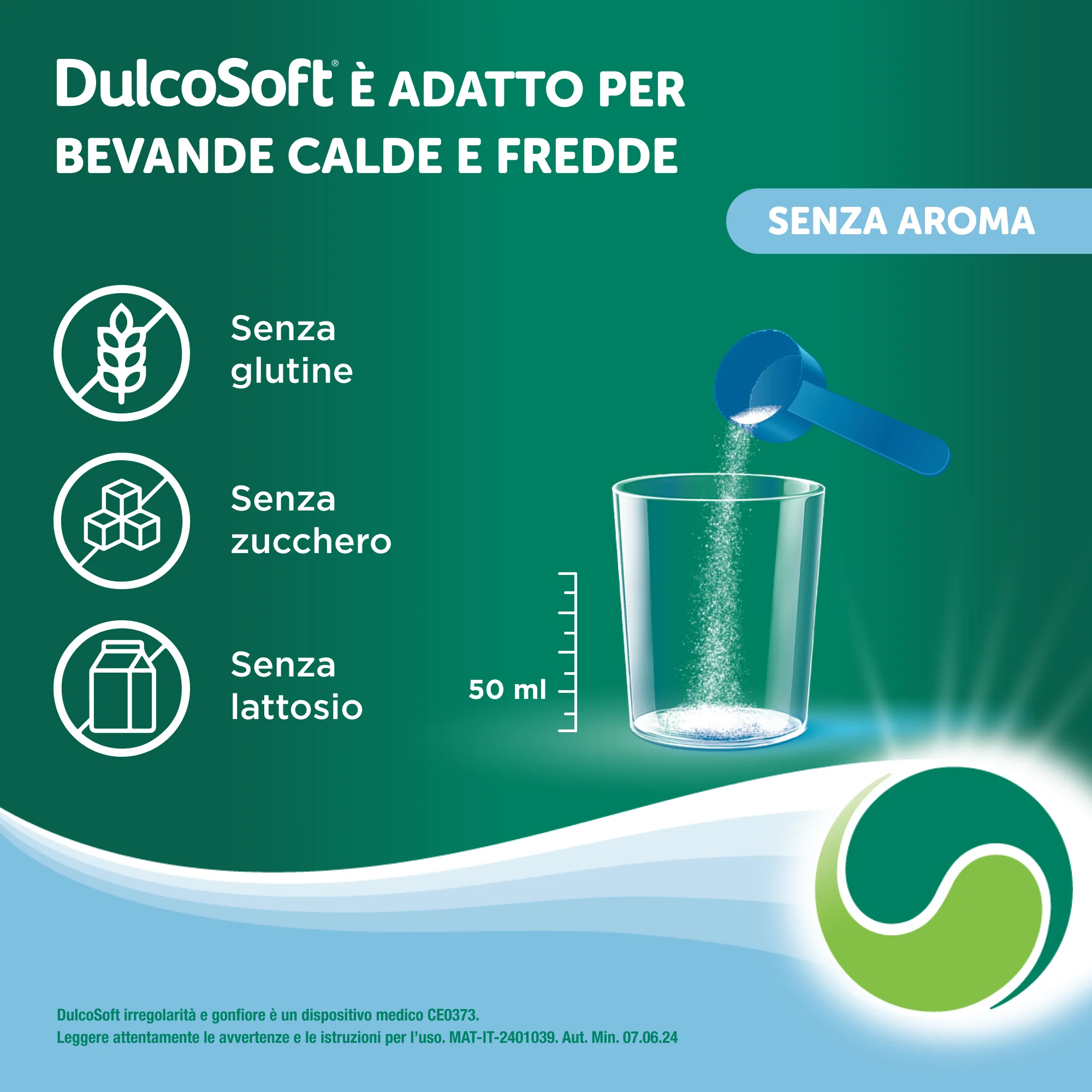 Dulcosoft Irregolarità Gonfiore Polvere 200 g Agisce Entro 24-48 Ore