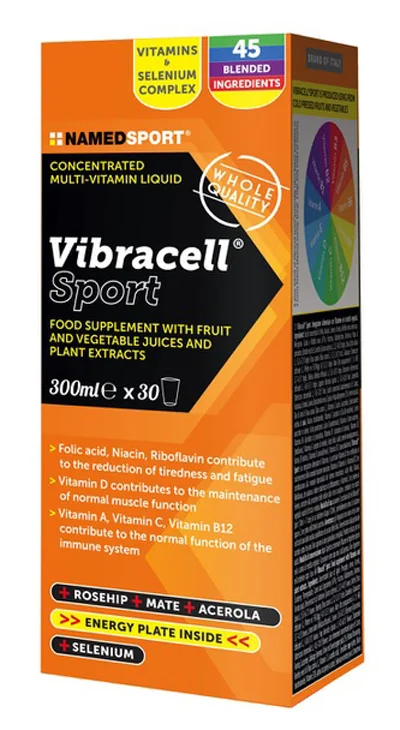 VIBRACELL SPORT INTEGRATORE MULTIVITAMINICO 300 ML