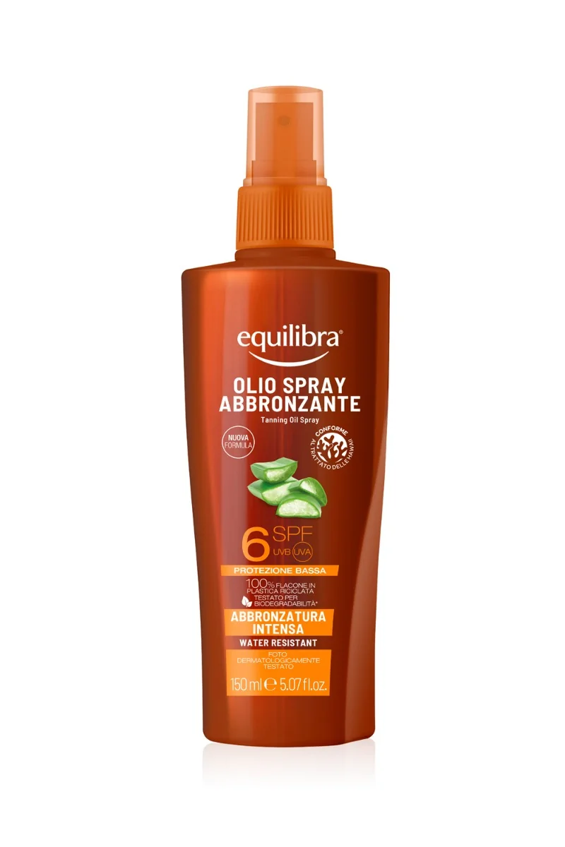 EQUILIBRA OLIO SPRAY ABBRONZANTE SPF 6 150 ML