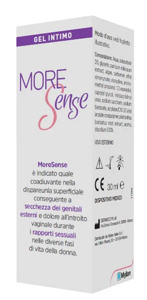 MORESENSE GEL TUBO 30 ML