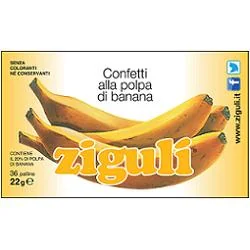 ZIGULÌ BANANA BLISTER 36 PALLINE