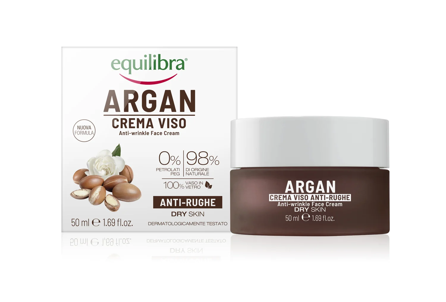 EQUILIBRA ARGAN CREMA VISO ANTIRUGHE 50 ML