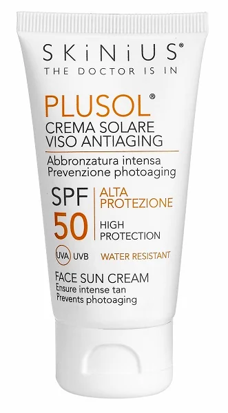 PLUSOL CREMA SOLARE SPF 50 PROTEZIONE VISO 50 ML