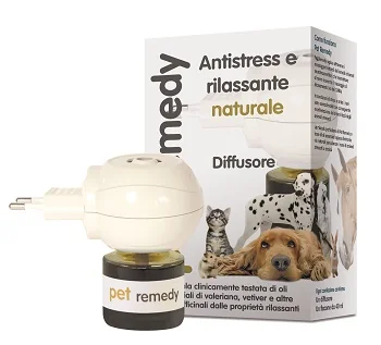 TEKNOFARMA PET REMEDY DIFFUSORE ANTISTRESS PER ANIMALI + 1 FLACONE 40 ML