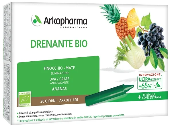 ARKOPHARMA DRENANTE BIO 20 FLACONCINI