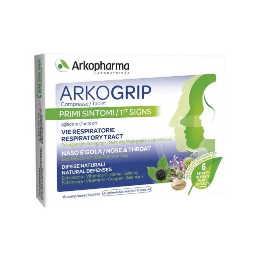 ARKOPHARMA ARKOGRIP INTEGRATORE 15 COMPRESSE