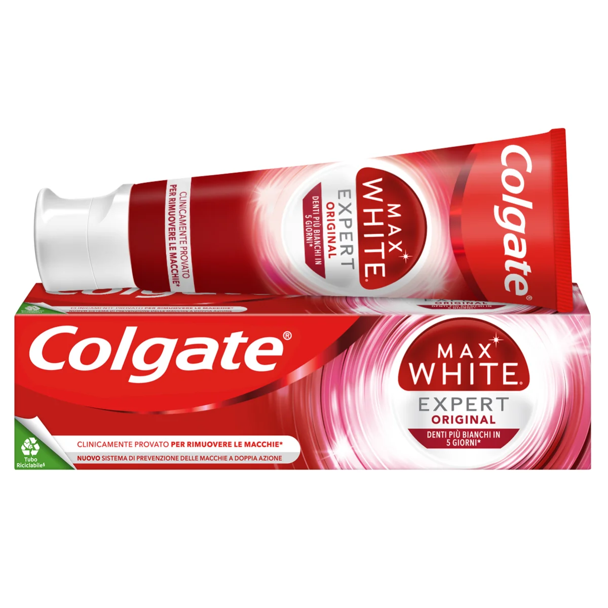 COLGATE MAX WHITE EXPERT WHITE DENTIFRICIO SBIANCANTE 75 ML