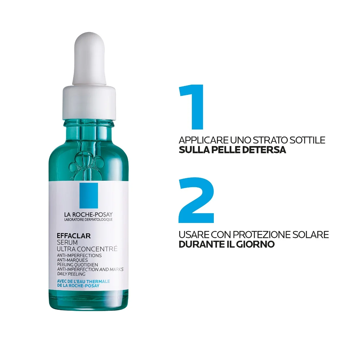 La Roche Posay Effaclar Siero Peeling Ultraconcentrato 30 ml Anti Imperfezioni Anti Macchie