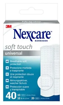 3M NEXCARE CER SOFT ASSORT 40P