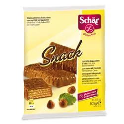 SCHAR SNACK WAFERS AL CIOCCOLATO CON NOCCIOLE 105 G